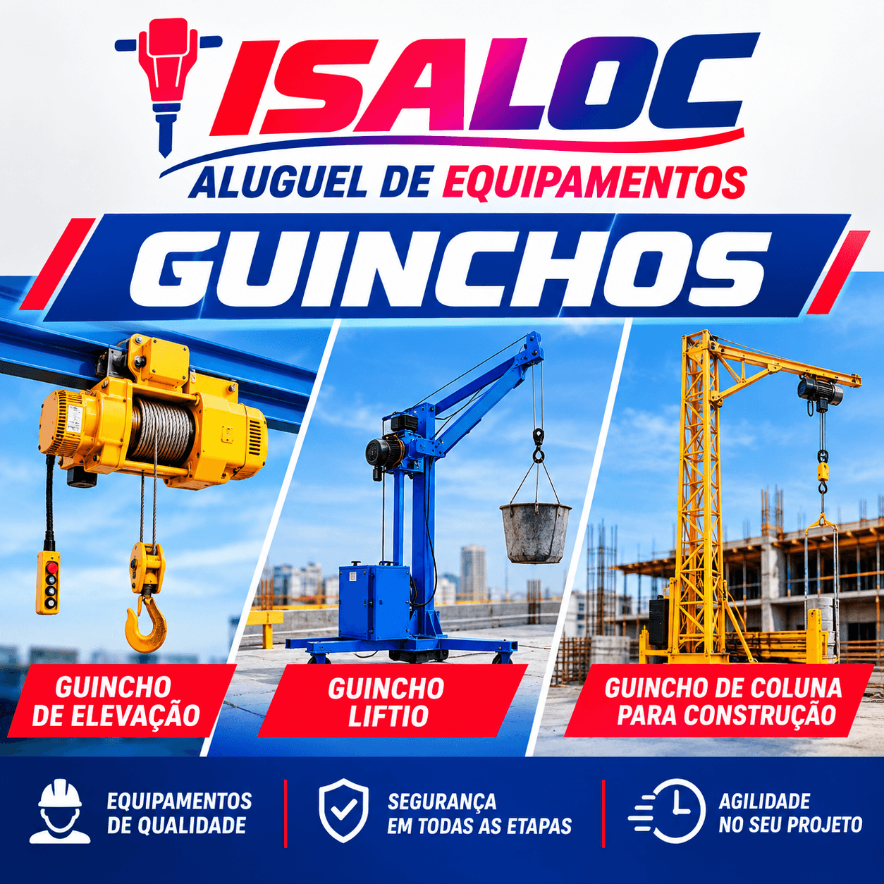 Aluguel de Guincho Elevatório