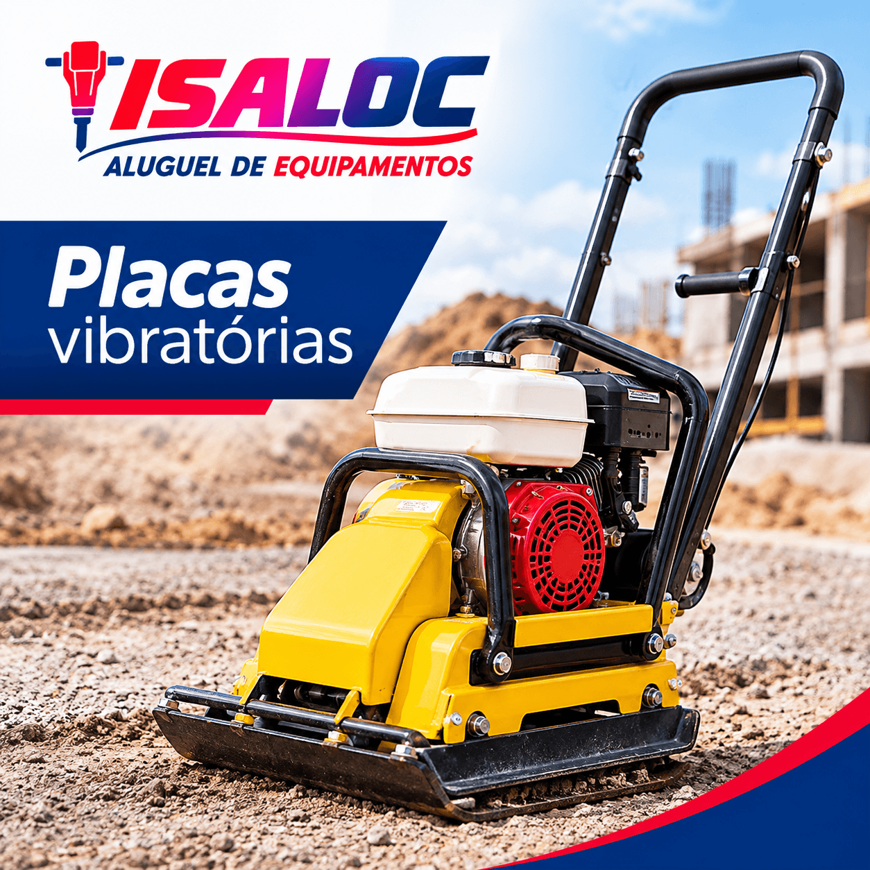 Aluguel de Placa Vibratória