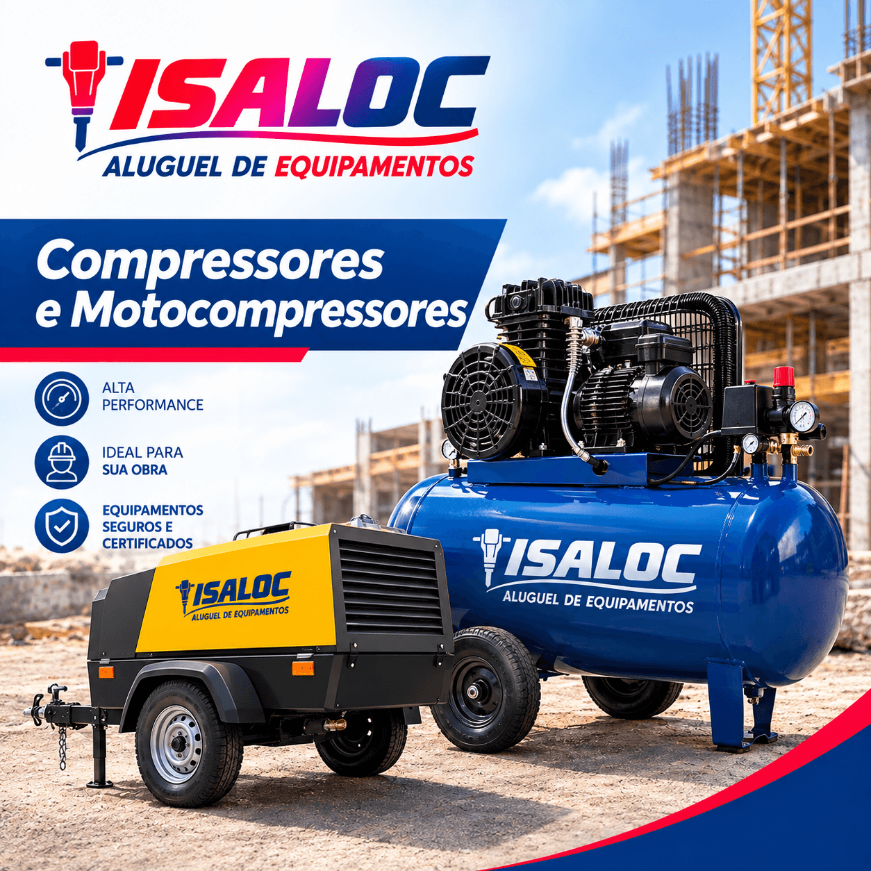 Locação de Motoccompressor